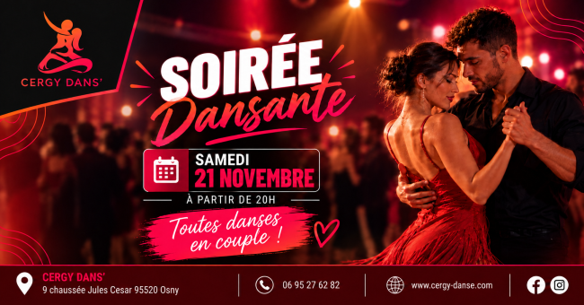 Soirée Dansante à Cergy
